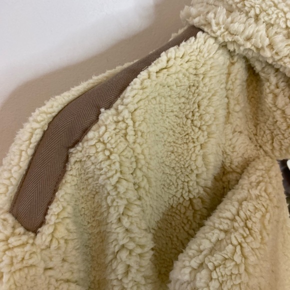 NWT Free People Joplin Boxy Fleece Furry Retro Jacket - Picture 3 of 10